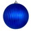 Vickerman N222502DSV 8" Blue Shiny Lined Ball Ornament