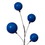 Vickerman N222802 10' Blue Pearl Branch Ball Garland, Price/each