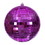 Vickerman N233373 6" Lime Mirror Ball Ornament 4/Bag
