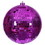 Vickerman N233473 8" Lime Mirror Ball Ornament