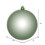 Vickerman 4.75" Frosty Mint Shiny Ball Ornament 4 per Bag