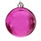 Vickerman N591559DSV 6" Hot Pink Shiny Ball UV Drilled 4/Bag