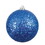 Vickerman N592502DQ 10" Blue Sequin Ball Drilled Cap