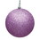 Vickerman N590769DG 2.75" Orchid Glitter Ball 12/Bag