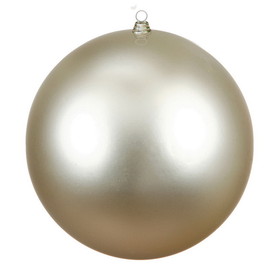 Vickerman N594038DMV 15.75" Champagne Matte Ball UV Drilled