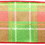 Vickerman Q224116 4"x10yd Green/Yellow/Plaid Ribbon, Price/each