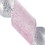 Vickerman Q225355 4"x10yd Light Pink/Silver Woven Ribbon, Price/each