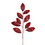 Vickerman QG191865 29" Burgundy Glitter Leaf Spray 6/Bag