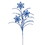 Vickerman QG223002 31" Blue Snowflake Glitr Spray 6/Bg