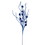 Vickerman QG224002 32" Blue Pinecone Twig Glitr Spray 6/Bg