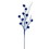 Vickerman QG224402 30" Blue Mini Flower Glitr Spray 6/Bg