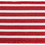 Vickerman QR221150 2.5"x10yd Red Horizontal Stripe