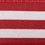 Vickerman QR221248 2.5"x10yd Red Horizontal Stripe