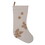 Vickerman QTX17402 8" x 19" Falling Flakes Stocking