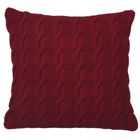 Vickerman Cable Knit Cushion Pillow