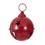 Vickerman RAA230603 6" Red Iron Bell Ornament