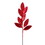 Vickerman RG220703 27.5" Red Metallic Leaf Gltr Spray 3/Bag