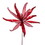 Vickerman RG221703 24" Red Mtllic Frstd Gltr Papyrs 2/Bag