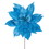Vickerman RG233102 21.5" Blue Poinsettia 18" Flower 2/Bag