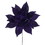 Vickerman RG233102 21.5" Blue Poinsettia 18" Flower 2/Bag