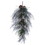 Vickerman RK235824 24" Flocked Green Long-Needle Spray 2/Bg