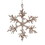 Vickerman RV230407 6.5" Silver Twig Snowflake Orn 6/Bag