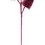 Vickerman RX230359 20" Artificial Hot Pink Glitter Cone Tree Spray. Includes 6 Pieces Per Bag.