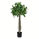 Vickerman Potted Bay Leaf Topiary 252 Leaves