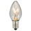 Vickerman V471731-25 C7 Clear 130V 5W Bulbs 25/Box
