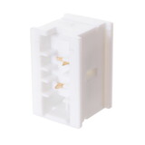 Vickerman VSPT1-WINLINE White SPT1 Inline Connector 10/Pack