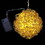 Vickerman X18C1608 35Lt BO 8" Gold Vine Ball 6Hr Timer