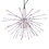 Vickerman X21W080 80Lt x 16" White Starburst Multi LED