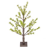 Vickerman X220620 2' Green Mini Pine Twig  LED 24WW B/O