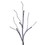 Vickerman X220820 2' Brown Frosted Twig Tree LED 24WW  B/O, Price/each