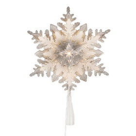 Vickerman X222111 11.5" Motion LED Snowflake Tree Top