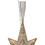 Vickerman X222408 14.5" LED Gold 8Pt Star Tree Topper