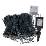 Vickerman X24G531 960Lt Led Ww Cluster Icicle Set 10'L Gw