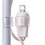 Vickerman X24TT36 36" 3-D White Bethlehem Star Tree Top With 125 5Mm Wide Angle Sealed Pure White Lights And 48" Lead Power Cord,110V