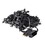 Vickerman 100 Warm White Wide Angle LED Light on Black Wire 34' Christmas Light Strand