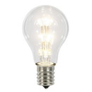 Vickerman A19 LED WmWht Transp Bulb E26 Nk Base