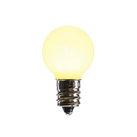Vickerman G30 WmWht Ceramic LED Bulb E12 .96W