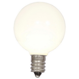 Vickerman G40 WmWht Ceramic LED Bulb E12 .96W