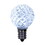 Vickerman XLEDG35-25 G30 Faceted LED Cool Wht Bulb E12 25/Box