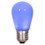 Vickerman X14SC02-5 S14 LED Blue Ceramic Bulb E26 Base 5/pk