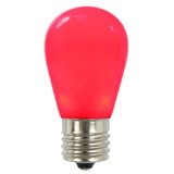 Vickerman X14SC03-5 S14 LED Red Ceramic Bulb E26 Base 5/pk