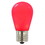 Vickerman X14SC03-5 S14 LED Red Ceramic Bulb E26 Base 5/pk