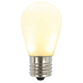 Vickerman X14SC05-5 S14 LED White Ceramic Bulb E26 Base 5/pk