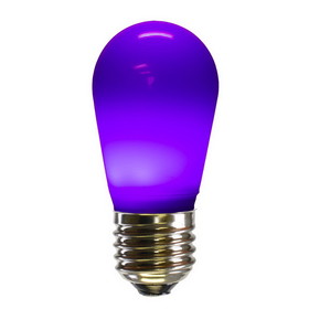 Vickerman X14SC06-5 S14 LED Purple Ceramic Bulb E26 Base 5pk