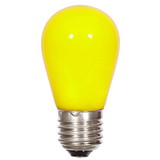 Vickerman X14SC07-5 S14 LED Yellow Ceramic Bulb E26 Base 5pk