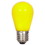 Vickerman X14SC07-5 S14 LED Yellow Ceramic Bulb E26 Base 5pk